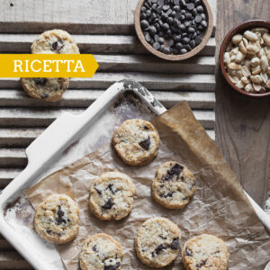 RICETTA: chocolate&peanuts cookies