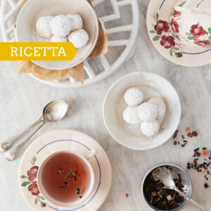 RICETTA: Russian tea cakes